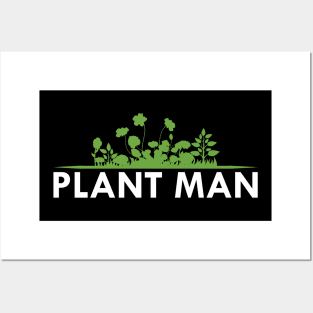 Plant man Posters and Art